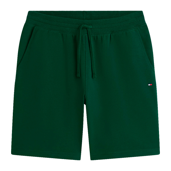 Tommy Hilfiger Pantalons Vert - Short en polaire avec logo brod - M - Ref 72 €